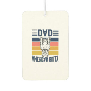 Désodorisant Pour Voiture Papa American Bully Vintage Conception de T-shirt