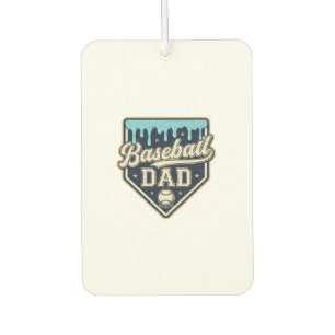 Désodorisant Pour Voiture Papa Baseball Drippy Plaque de Base Vintage Vector
