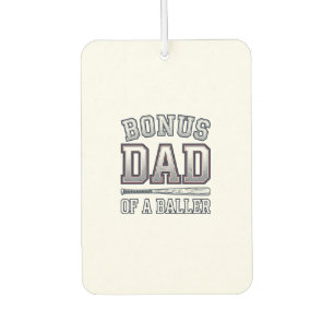 Désodorisant Pour Voiture Papa bonus d'un design de maillot de sport vintage