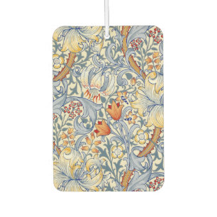 Désodorisant Pour Voiture Papier peint victorien William Morris Gold Lily