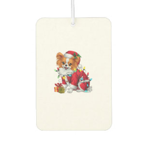 Désodorisant Pour Voiture Papillon Noël Éclairage Père Noël Papillon Chien N