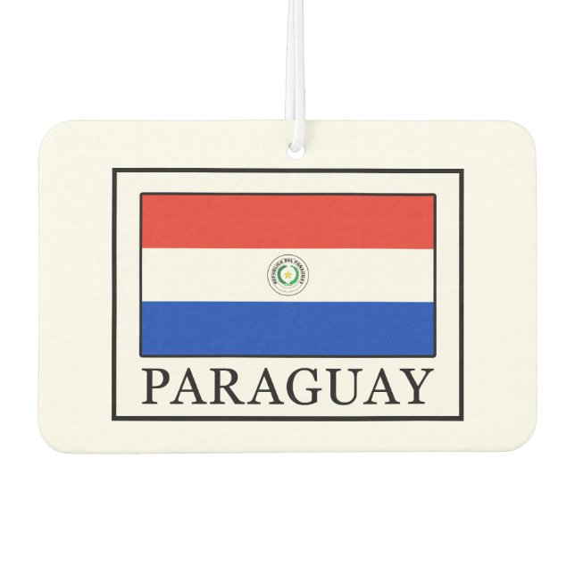Désodorisant Pour Voiture Paraguay (Devant)