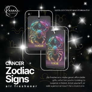 Désodorisant Pour Voiture Parfum d'ambiance céleste Signe du zodiaque Cancer