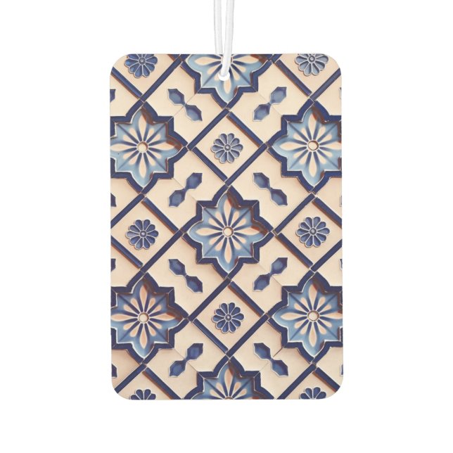 Désodorisant Pour Voiture Parfum de voiture à motif de céramique traditionne (Dos)