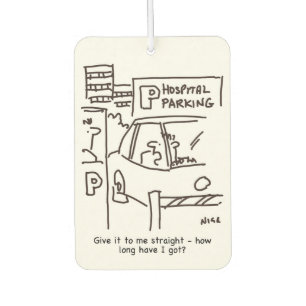 Désodorisant Pour Voiture Parking Hôpital Thème Café Mug