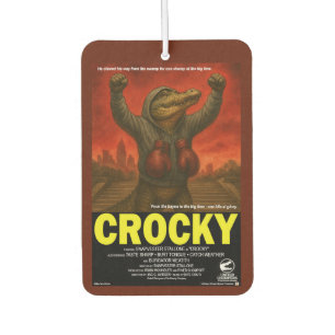 Désodorisant Pour Voiture Parodie de film classique Crocky