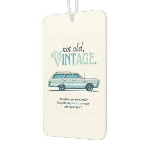 Désodorisant Pour Voiture Pas vieux, Vintage. (Station classique Wagon)