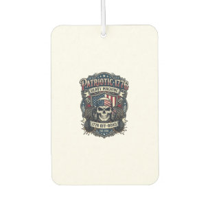 Désodorisant Pour Voiture Patriotique 1776 Tout Terrain Camion Monstre Crâne