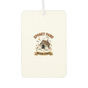 Désodorisant Pour Voiture Pattes de chien fantôme Halloween