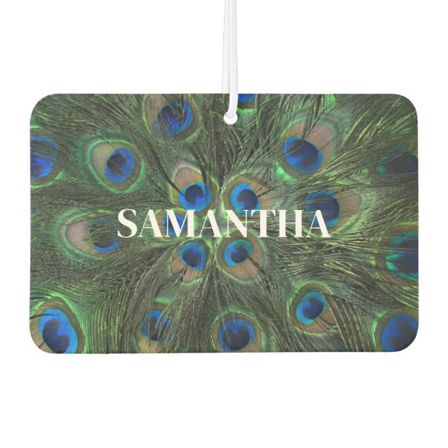 Désodorisant Pour Voiture Peacock Air Freshener (Devant)