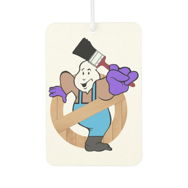 Désodorisant Pour Voiture Peinture de charbon Air Fresher (Devant)