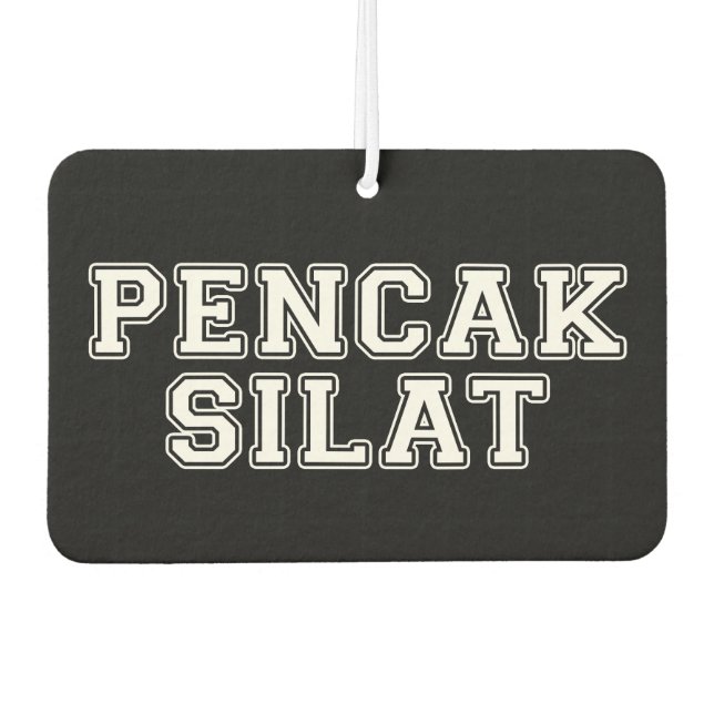 Désodorisant Pour Voiture Pencak Silat (Devant)
