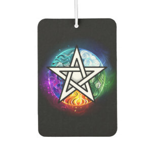 Désodorisant Pour Voiture pentagramme du Wiccan