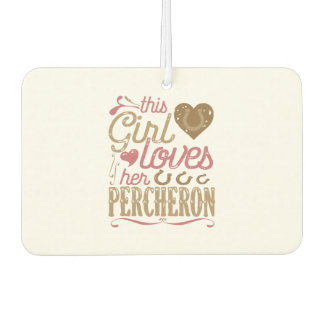 Désodorisant Pour Voiture Percheron HorseCadeaux Chevaux