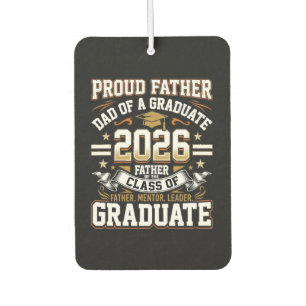 Désodorisant Pour Voiture Père fier de la promotion 2026 diplômé