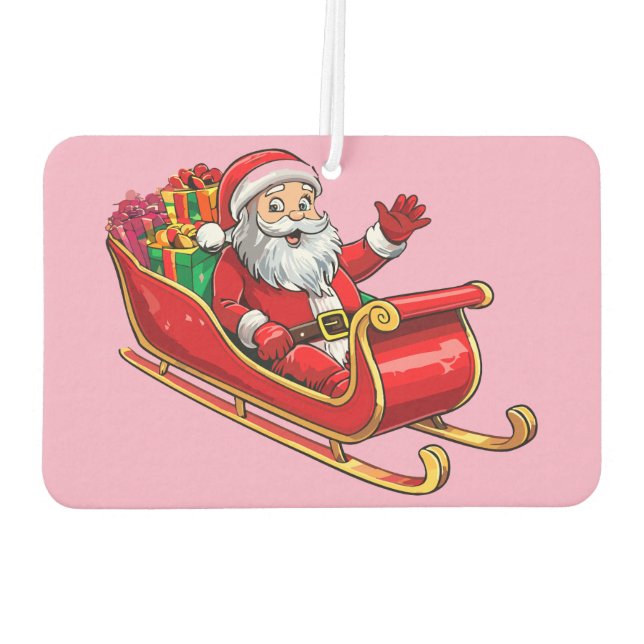 Désodorisant Pour Voiture Père noël (Dos)