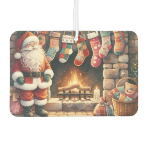 Désodorisant Pour Voiture Père Noël par foyer Noël Stockage
