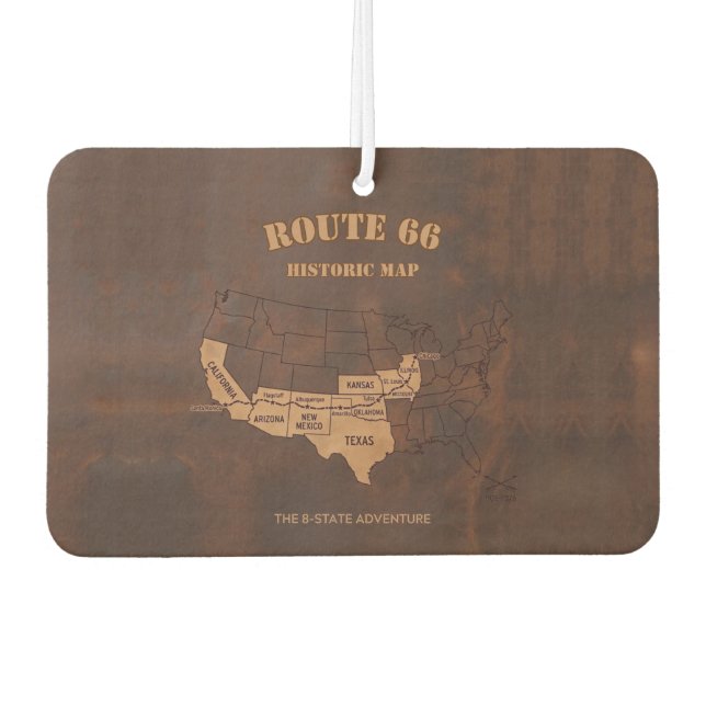 Désodorisant Pour Voiture Personalized 8 State Centennial Celebration (Devant)