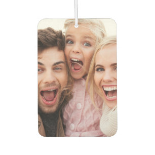Désodorisant Pour Voiture Personnalisé Deux Photo Double