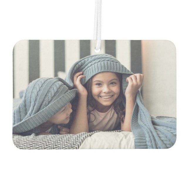 Désodorisant Pour Voiture Personnaliser deux photos (Dos)