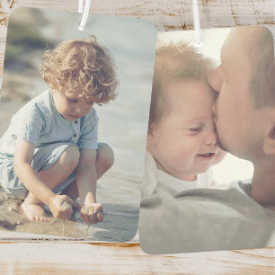 Désodorisant Pour Voiture Personnaliser deux photos