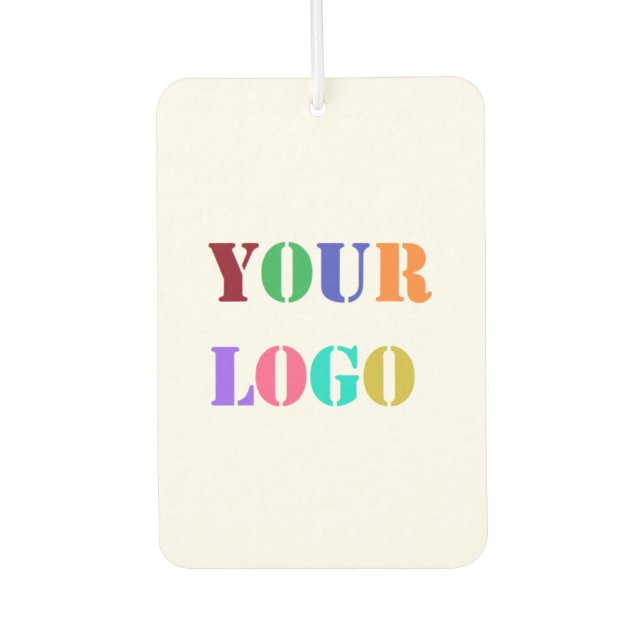 Désodorisant Pour Voiture Personnalisez votre logo voiture Air Freshener (Devant)