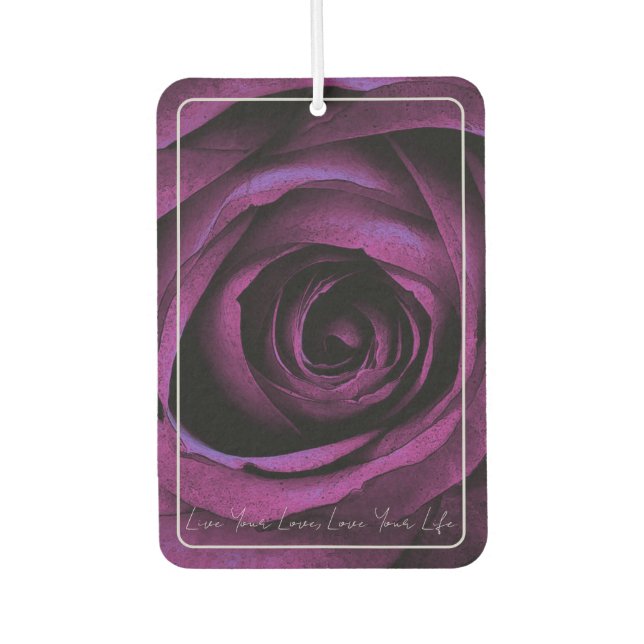 Désodorisant Pour Voiture Photo Air Freshener avec texte - HAMbyWG (Devant)