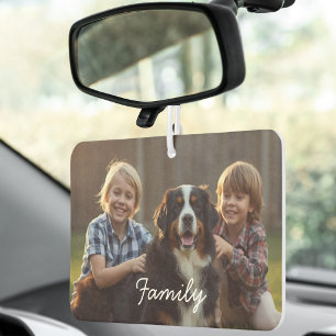Désodorisant Pour Voiture Photo de famille de l'animal de compagnie Bernois 