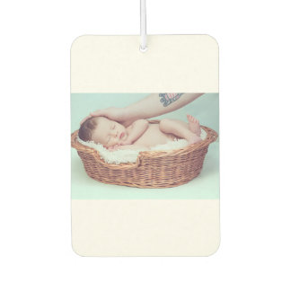 Désodorisant Pour Voiture Photo de famille des deux côtés personnalisée Uniq