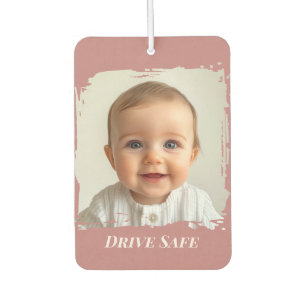 Désodorisant Pour Voiture Photo de famille personnalisée — double face   Voi