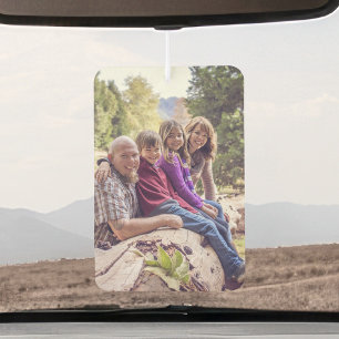 Désodorisant Pour Voiture Photo de famille personnalisée Garde cadeau mémora