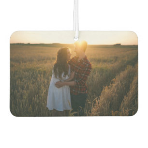 Désodorisant Pour Voiture Photos Sur Deux Côtés Personnalisées Fraîcheur D'A