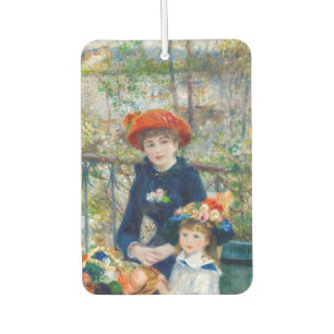 Désodorisant Pour Voiture Pierre-Auguste Renoir - Deux soeurs sur la terrass