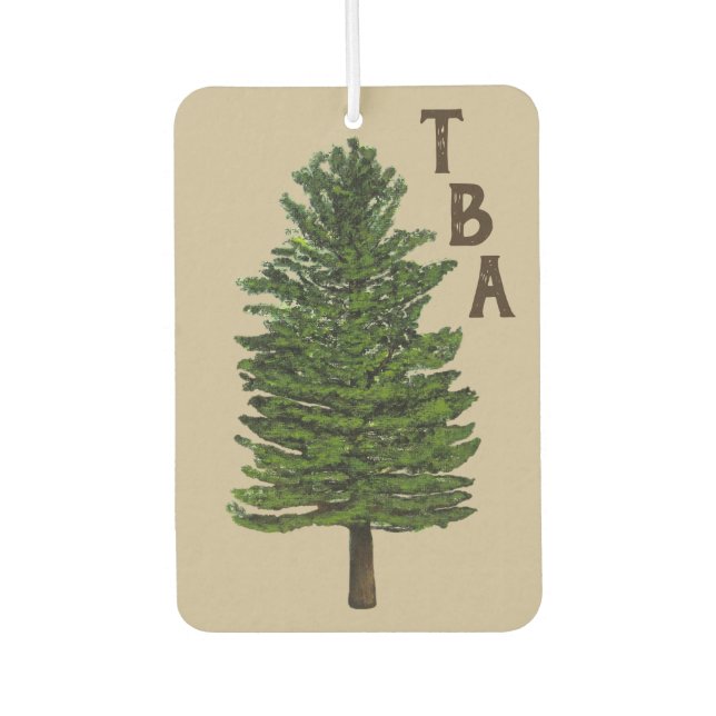 Désodorisant Pour Voiture Pine Tree Air Freshener (Devant)