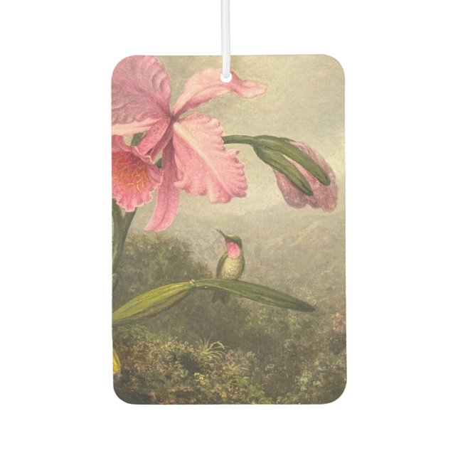 Désodorisant Pour Voiture Pink Orchid (Devant)
