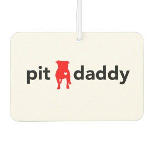 Désodorisant Pour Voiture Pit Daddy Articles Cadeaux Pour Propriétaires Pitb