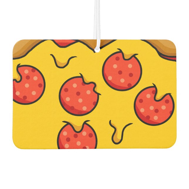 Désodorisant Pour Voiture Pizza Air Freshener (Devant)