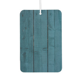 Désodorisant Pour Voiture Planches de bois peint en bleu