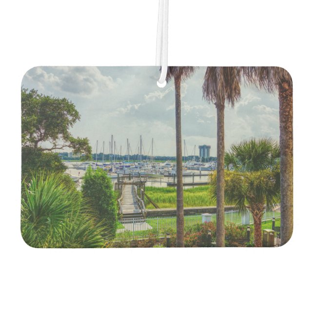 Désodorisant Pour Voiture Port de Charleston (Dos)
