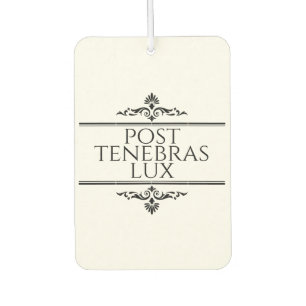 Désodorisant Pour Voiture Post Tenebras Lux