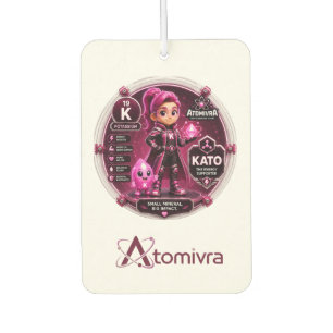 Désodorisant Pour Voiture Potassium ATOMIVRA