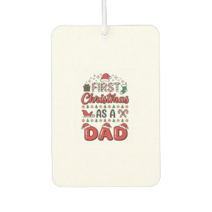 Désodorisant Pour Voiture Premier Noël Papa Fêtes