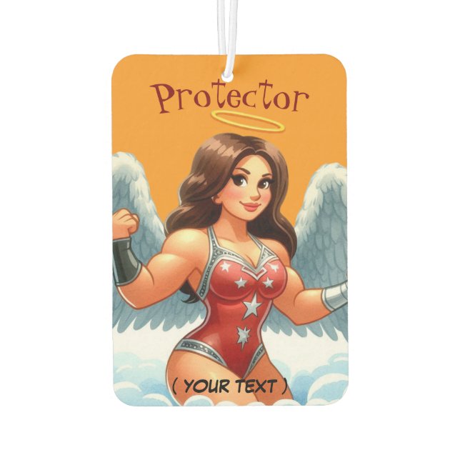 Désodorisant Pour Voiture Protector Guardian Angel Show Wrestler (Dos)
