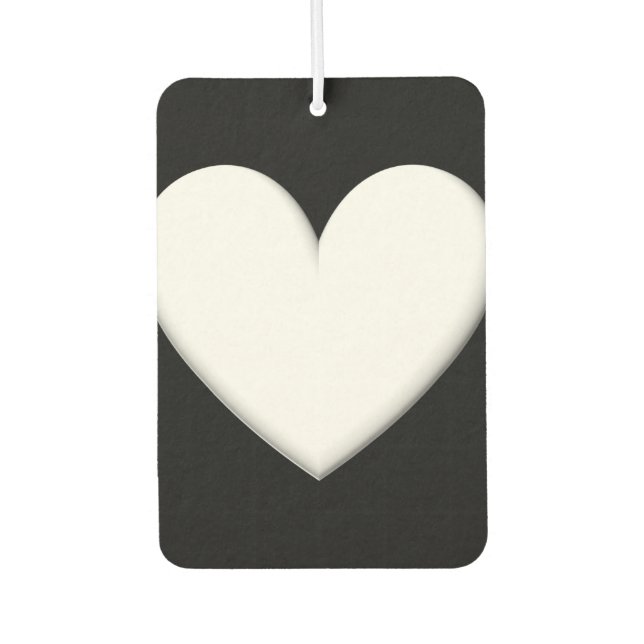 Désodorisant Pour Voiture Puffy Heart (Devant)
