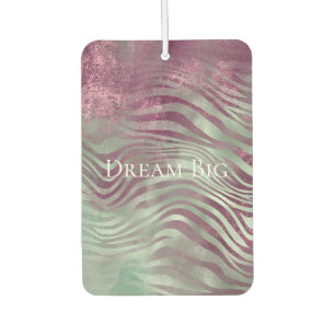 Désodorisant Pour Voiture Purple Bourgogne Aqua Mint Zebra