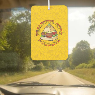 Désodorisant Pour Voiture Pyramide Alimentaire Plus Saine