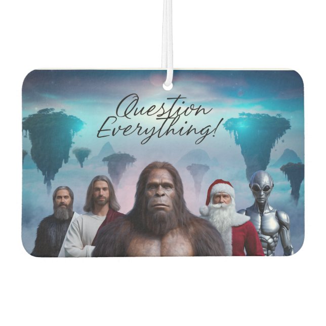 Désodorisant Pour Voiture Question Everything (Devant)