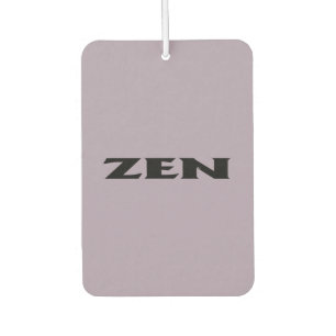 Désodorisant Pour Voiture Rafraîchiseur d'air de voiture noir Zen