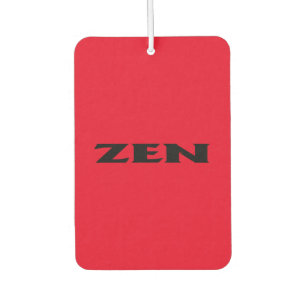 Désodorisant Pour Voiture Rafraîchiseur d'air de voiture noir Zen