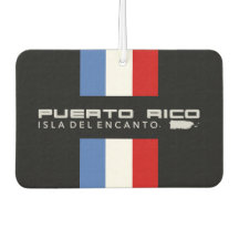Rayures sportives de Porto Rico | Carte de l'île g